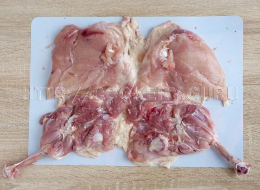 Бедро без кости и кожи