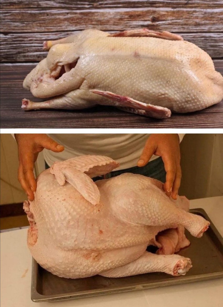 Рулет куриный в куриной шкуре