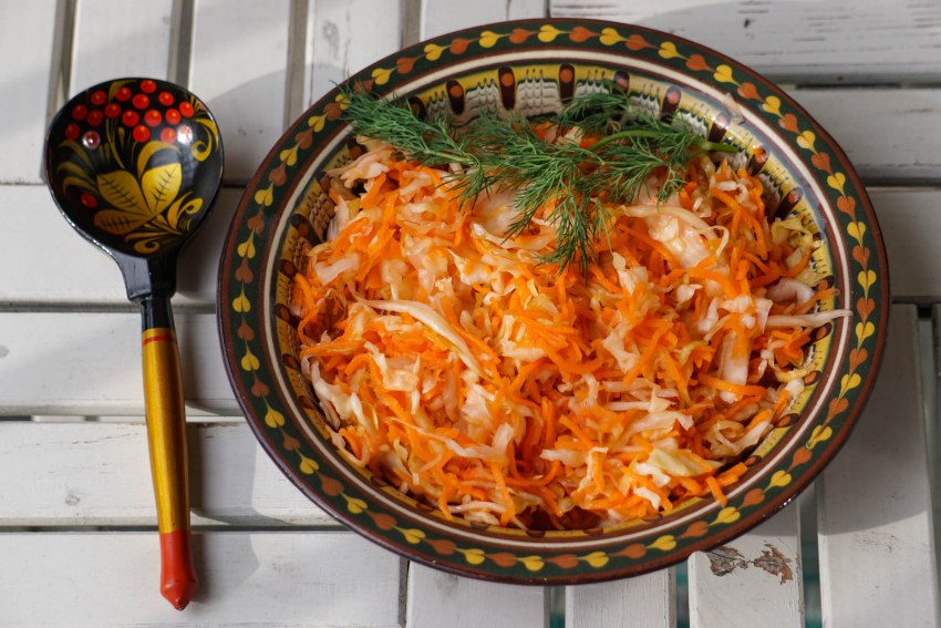 Заготовки из моркови