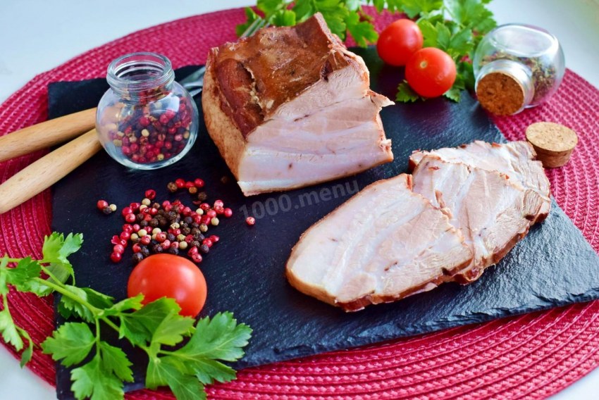 Рулет из свиной брюшины