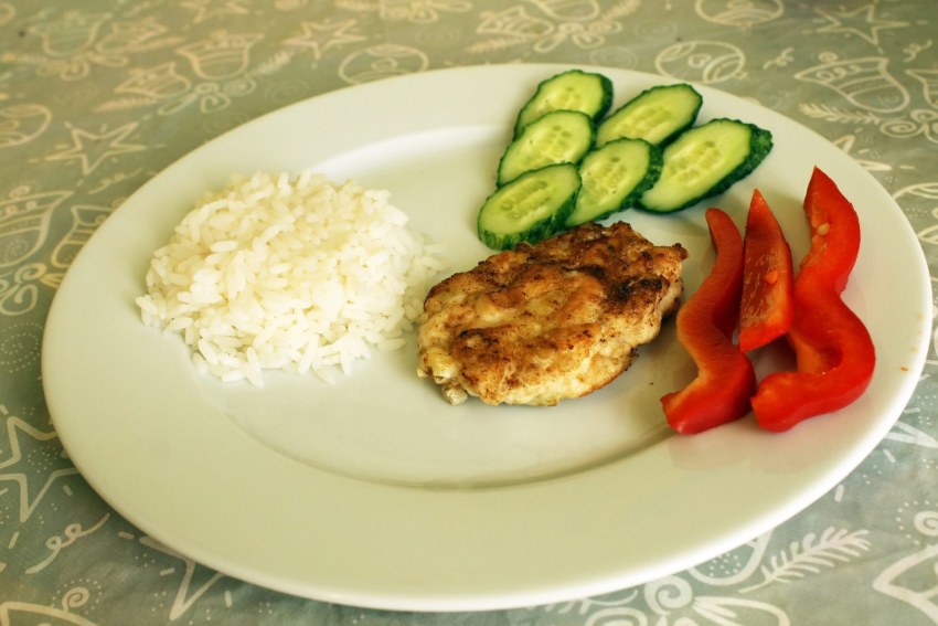 Куриные котлеты в аэрогриле