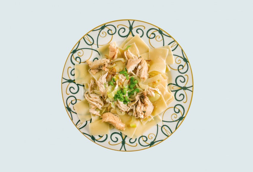 Бешбармак с картошкой