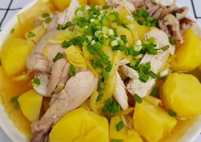 Бешбармак из курицы