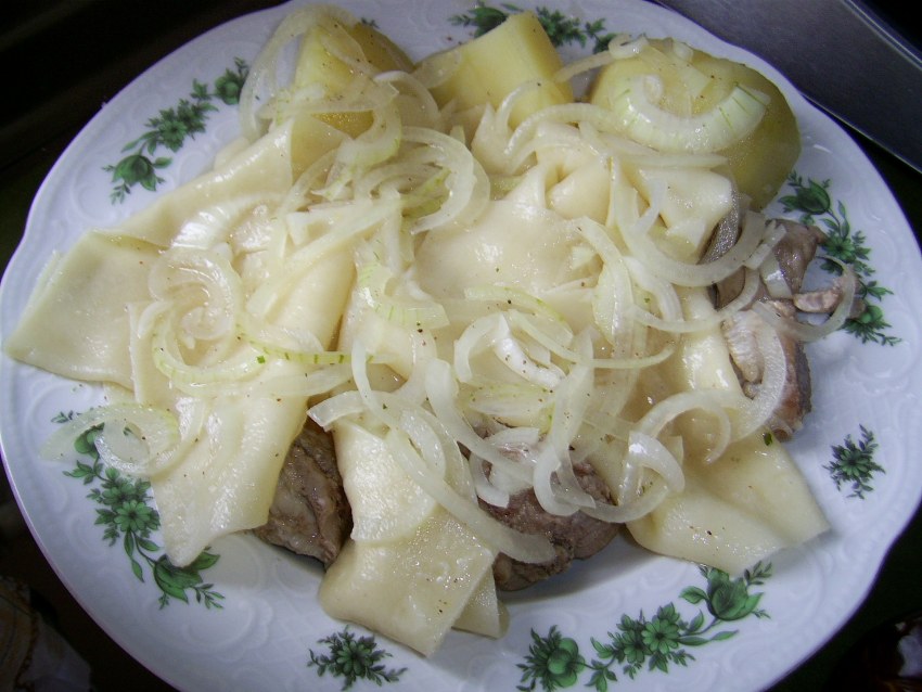 Бешбармак из курицы