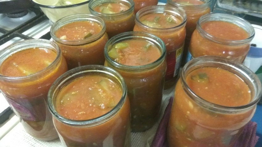 Огурцы кусочками в маринаде