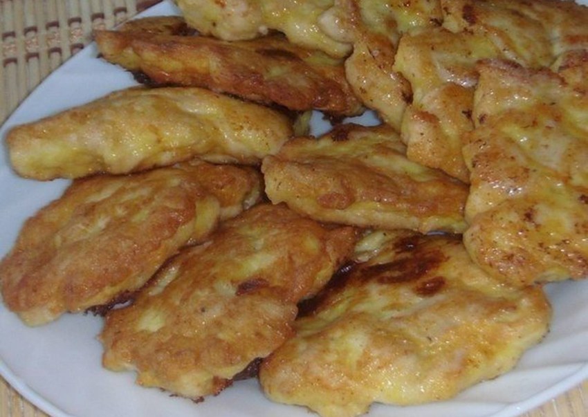Куриные котлетки с плавленными сырками