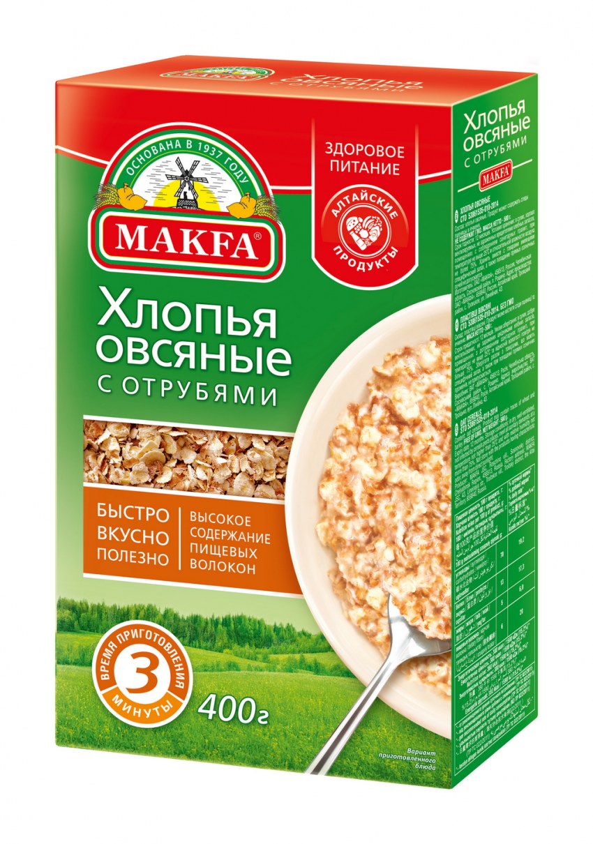 Хлопья традиционные нежные