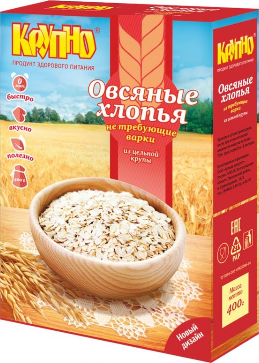 Хлопья овсяные