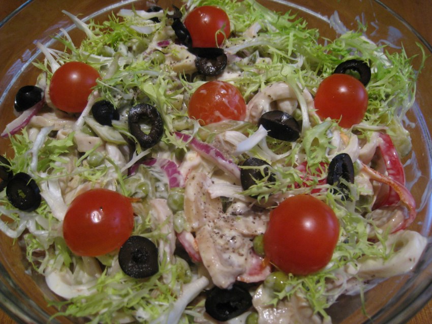 Вкусный салат на поминки