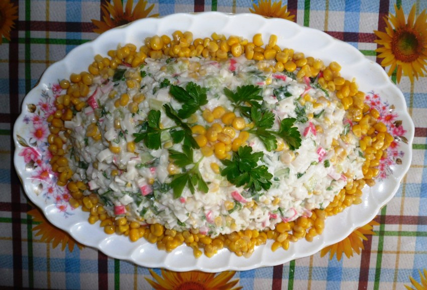 Салат овощное Раздолье