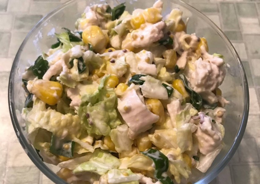 Салат постный вкусный на праздничный стол