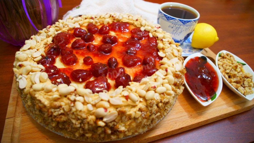 Кольцо с орехами из песочного