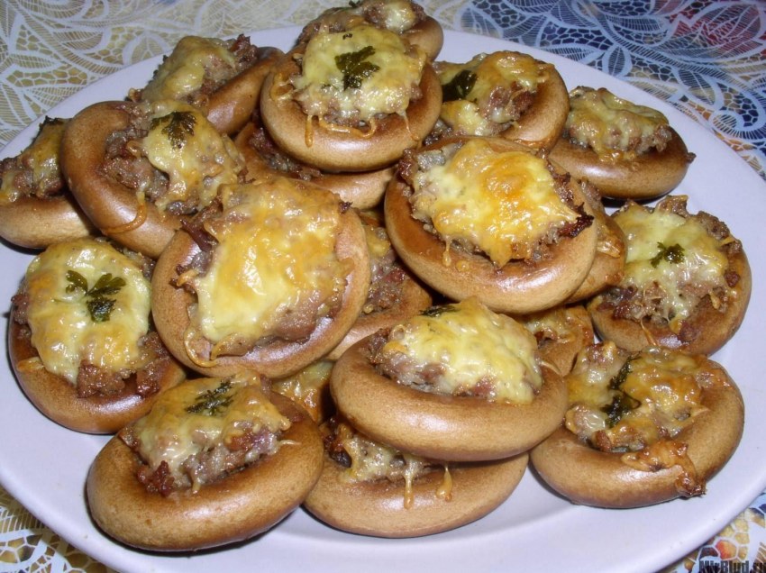 Блюда из мясного фарша на праздничный стол