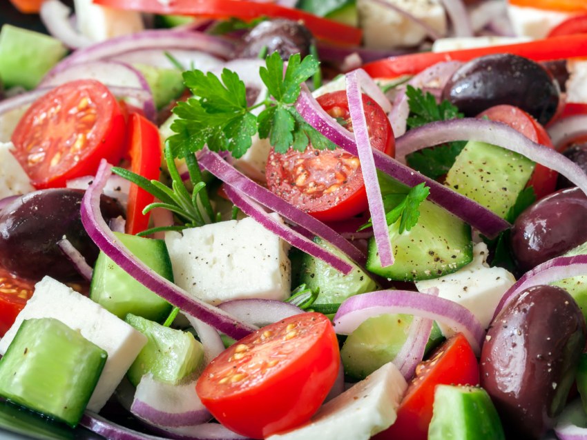 Продукты для греческого салата