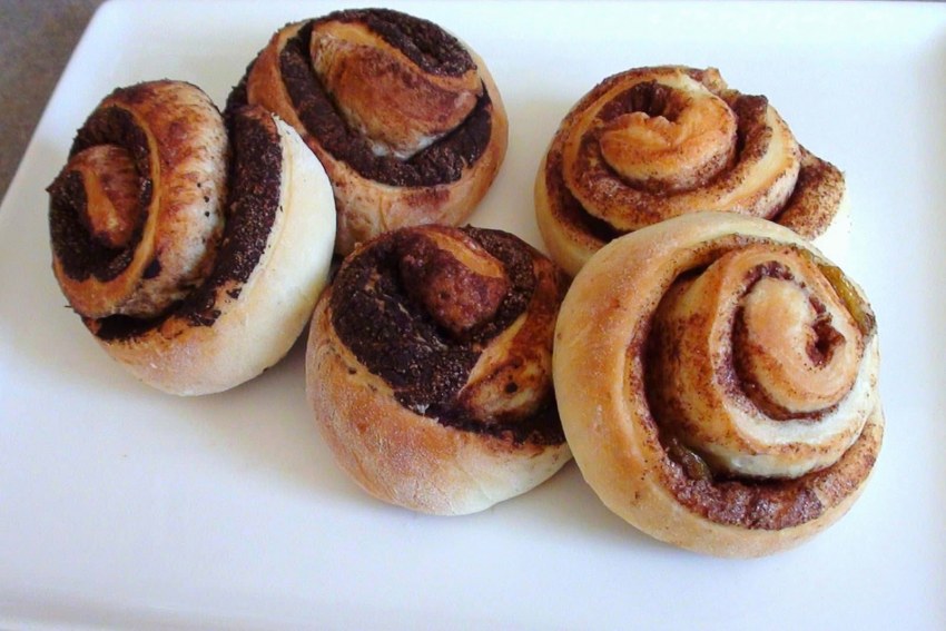 Булочки с творогом