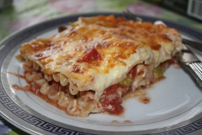 Лазанья с курицей Самурай