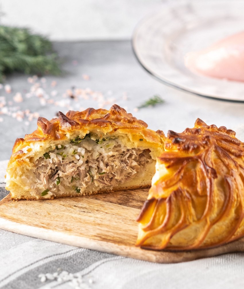 Курник с мойвой