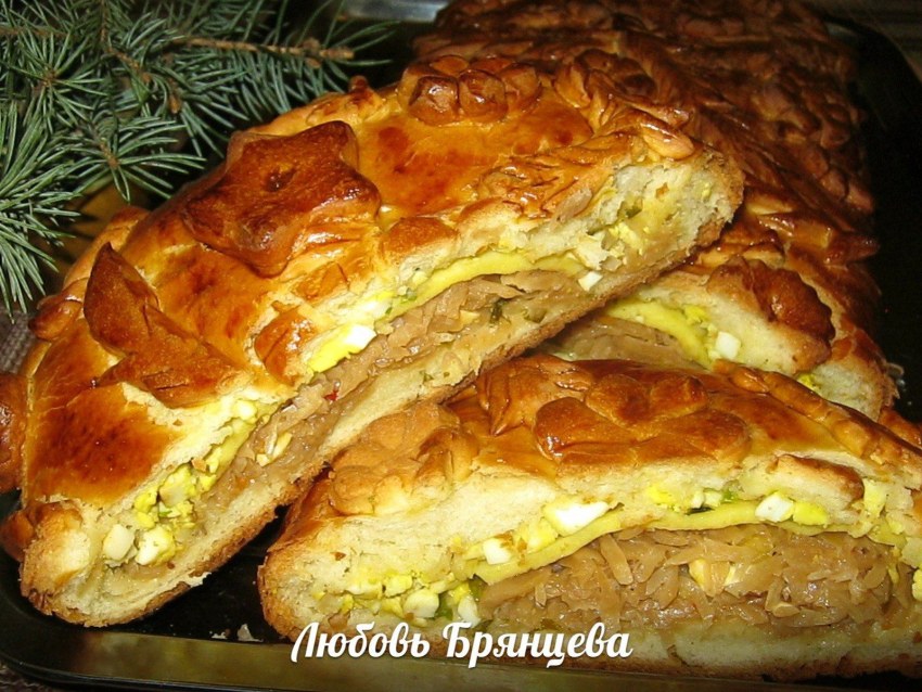 Двенадцатислойная кулебяка