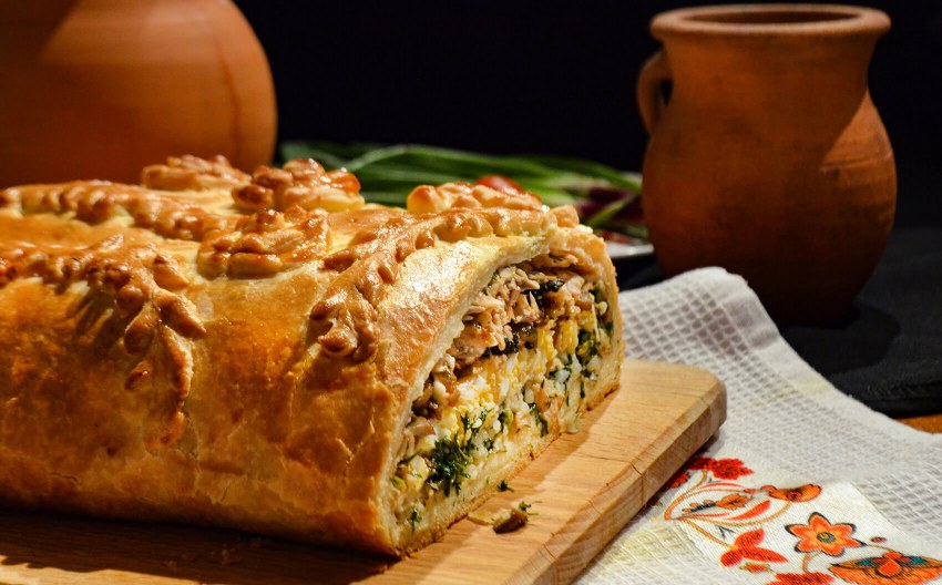 Пироги с разными начинками