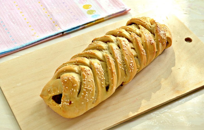 Кулебяка открытая