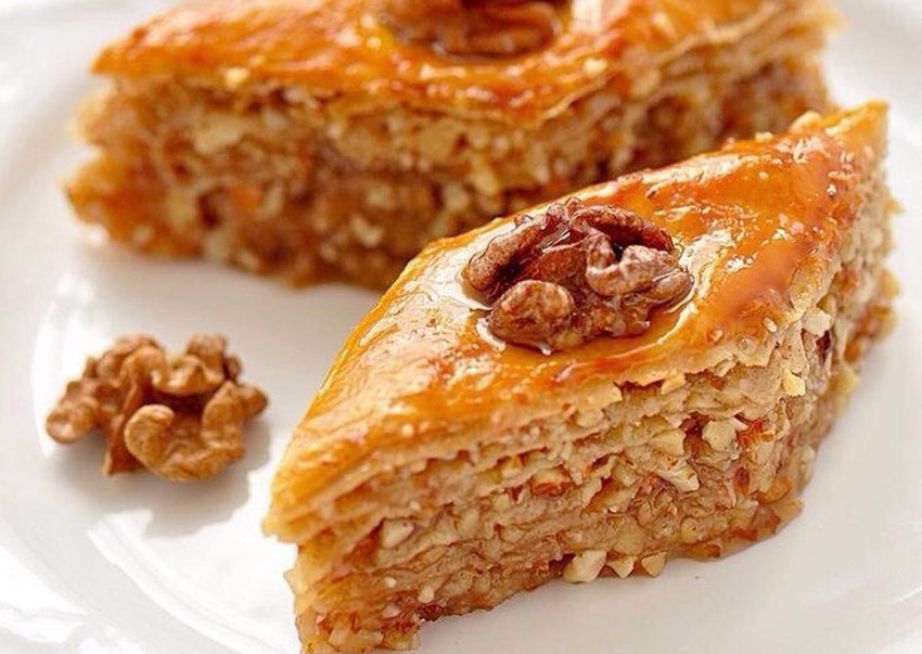 Пахлава Бакинская с грецким орехом
