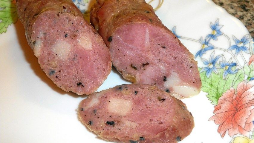Колбаса из свинины