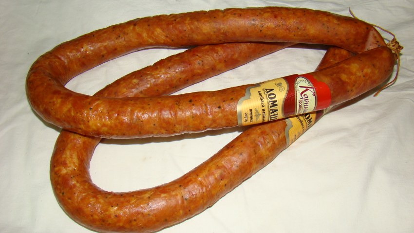 Домашняя колбаса