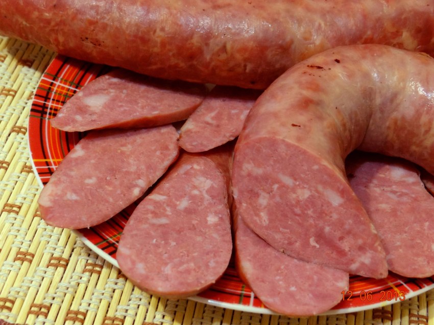 Домашняя колбаса из го