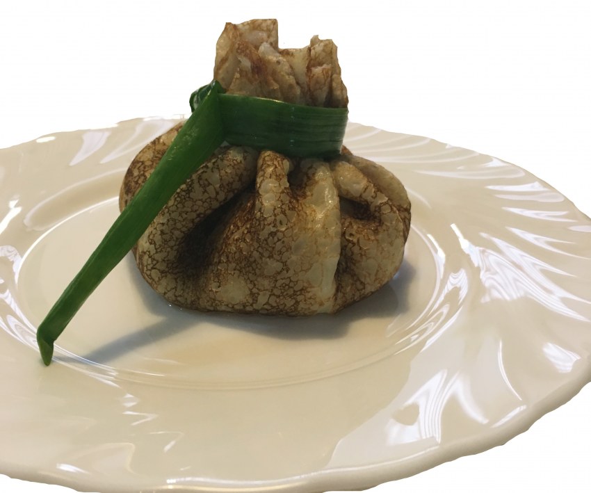 Блинчики с грибной начинкой