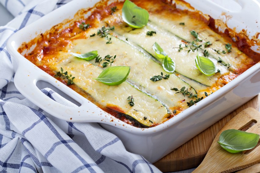 Запеканка из индейки с овощами