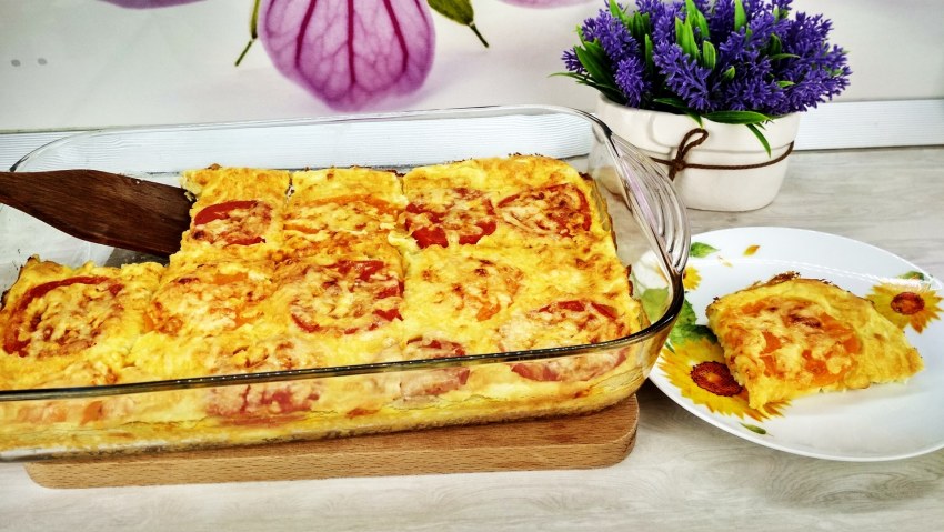 Картофельный гратен с бешамель