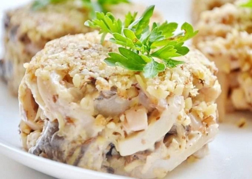 Салат мясной
