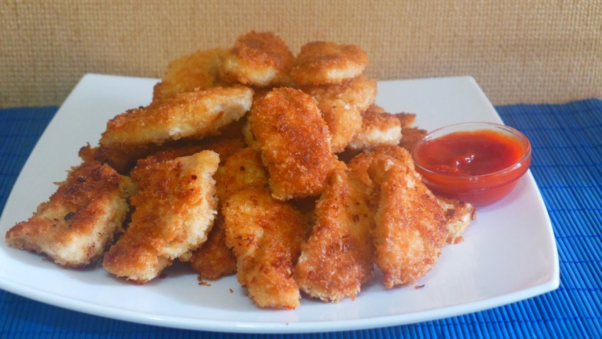 Куриные оладьи