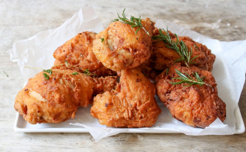Куриные ножки в кляре