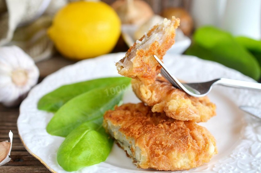 Куриная грудка в кляре