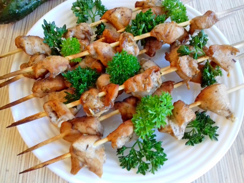 Куриные шашлычки