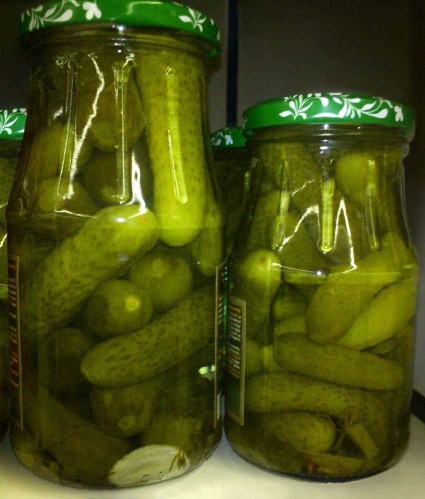 Огурцы корнишоны Пикули