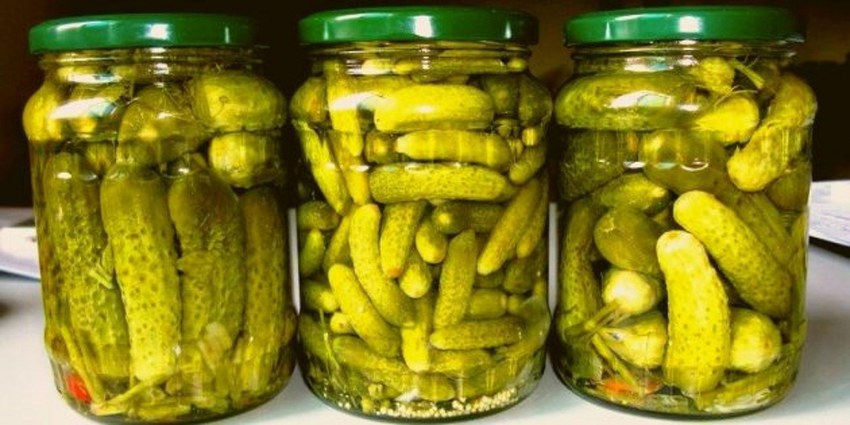 Солёные огурцы