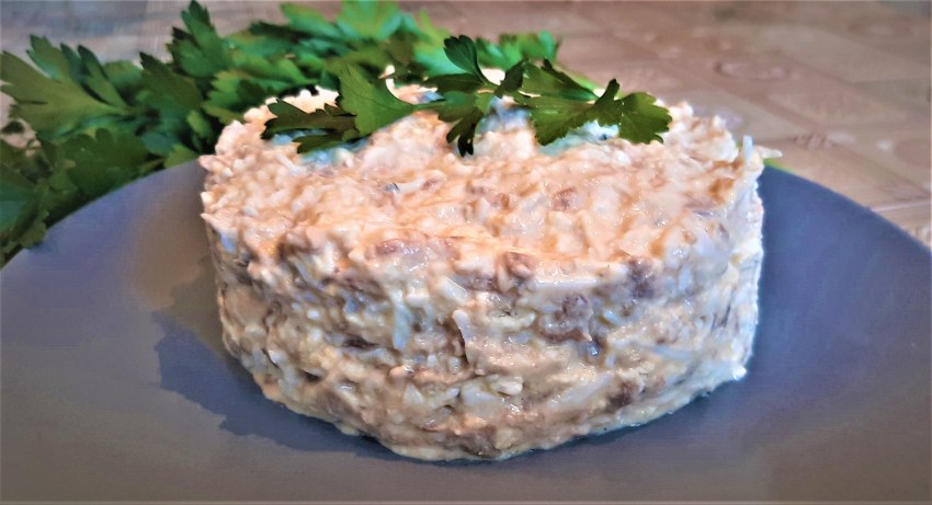 Суфле из рыбной консервы и яиц