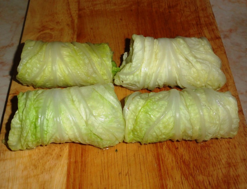 Капустные рулетики