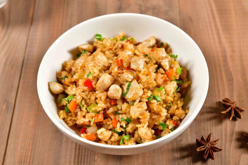 Фрайд Райс с овощами