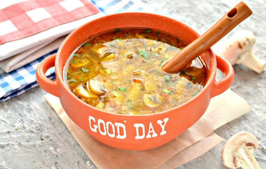Суп с картошкой и сосисками