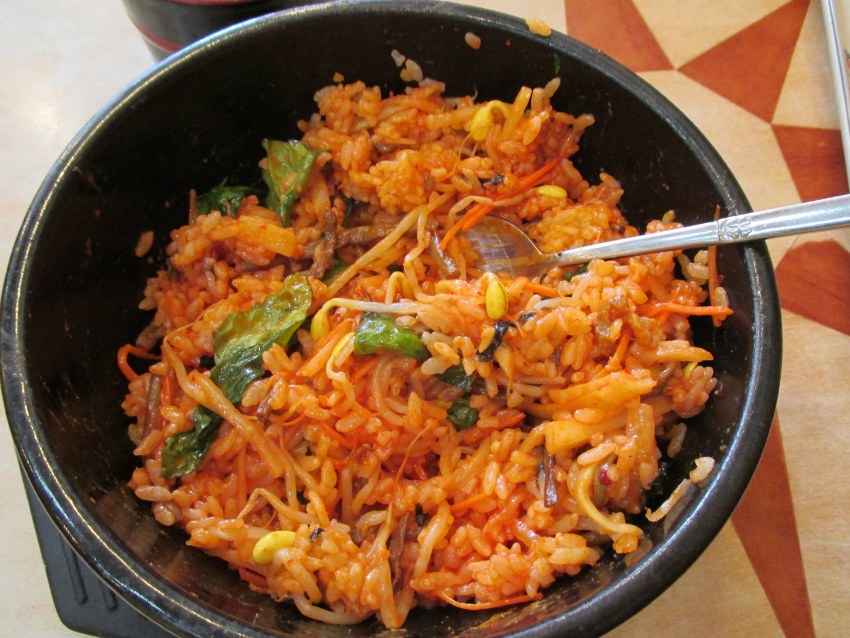 Кимчи с мясом на сковороде