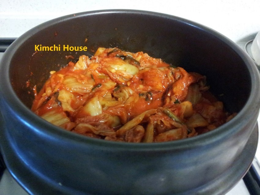 Жареный кимчи