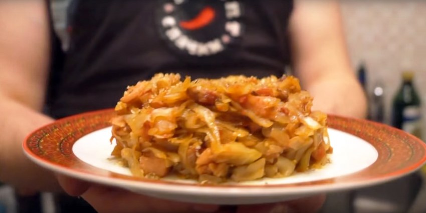 Блюда с квашеной капустой