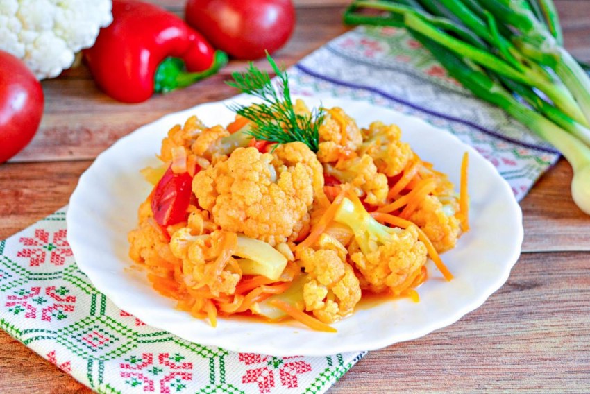 Вкусная тушеная капуста