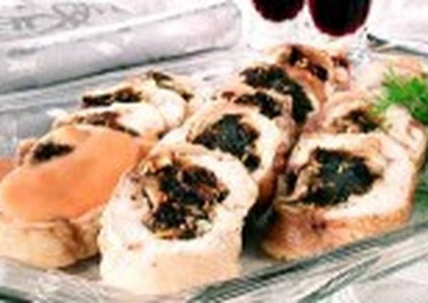 Курица с сухофруктами