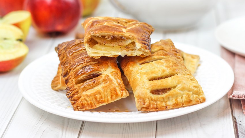 Конвертики с яблоками
