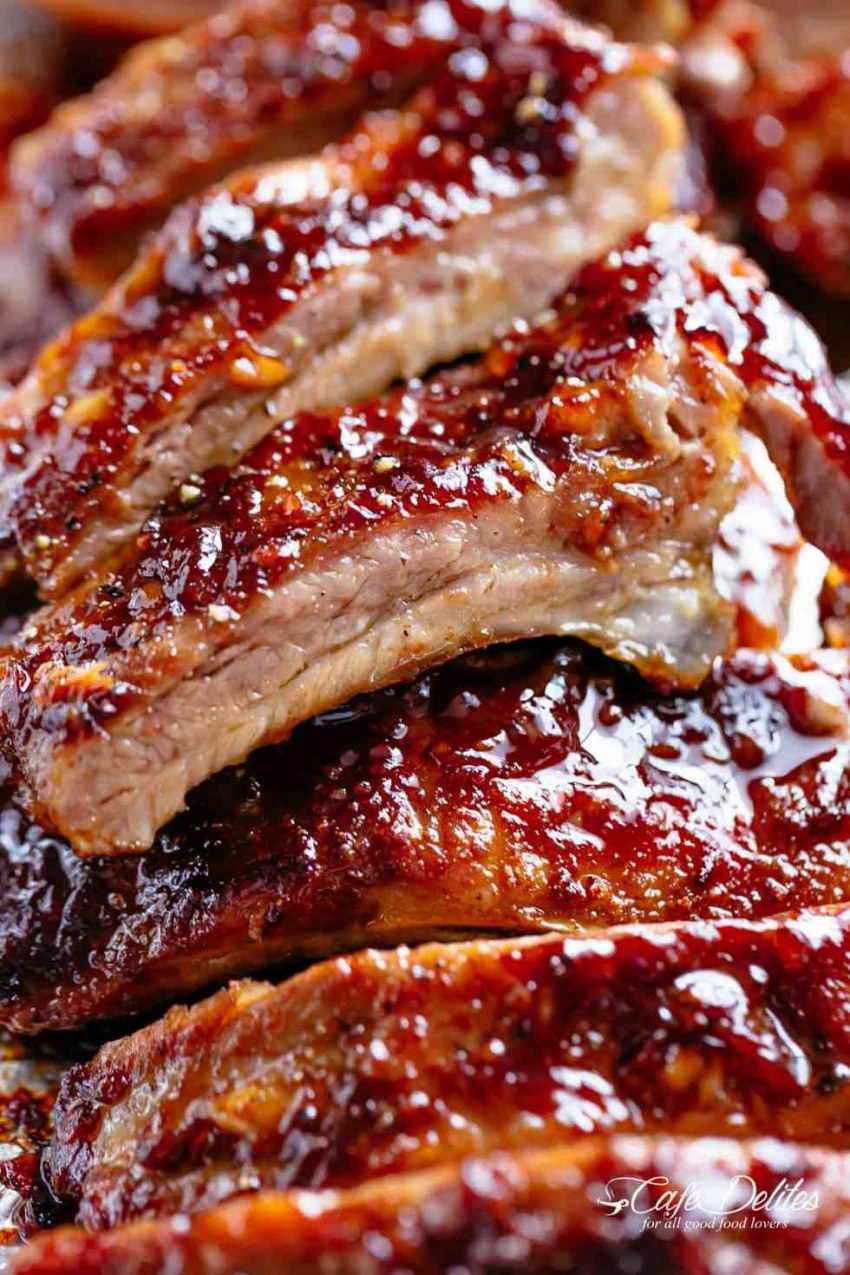 Свиные ребрышки BBQ