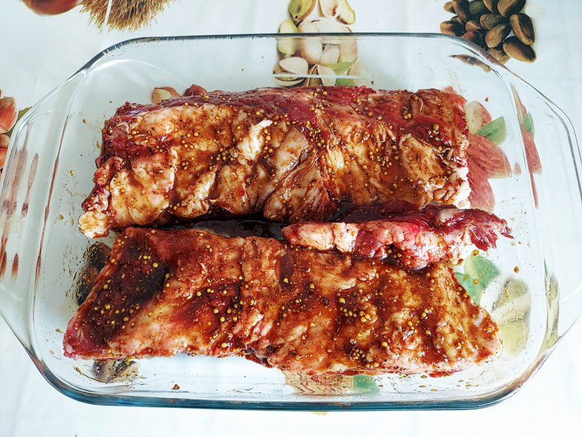 Рёбрышки с картошкой
